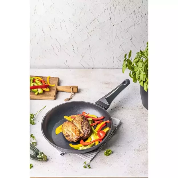 Aliumininė keptuvė su marmurine danga, Ø24 cm, juoda KB-7689 1