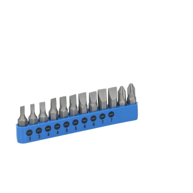 KINZO terkšlinis atsuktuvas su antgalių ir galvučių rinkiniu, 99 vnt., 871125217782 10