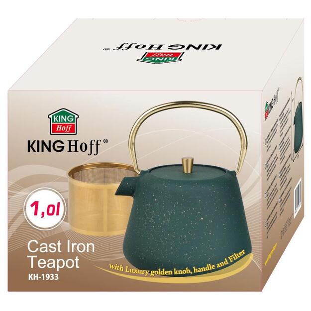 Kinghoff ketaus arbatinukas su sieteliu 1 l KH-1933