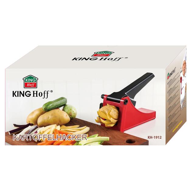 Kinghoff bulvių ir daržovių pjaustyklė, raudona KH-1912 3