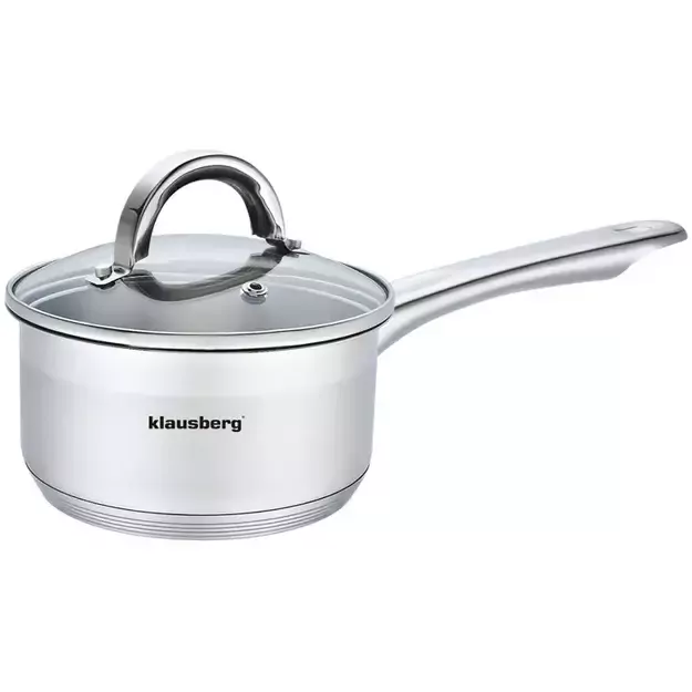 Klausberg nerūdijančio plieno puodas Ø14 cm, 1 l KB-7132